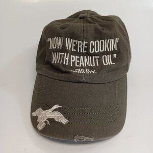 Duck Dynasty Ball Cap Hat Now We’re Cooking With Peanut Oil